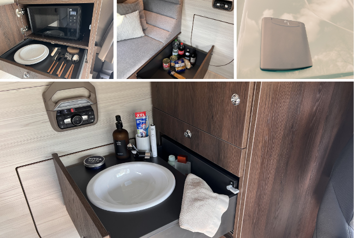 DAF XG Ausbau Living Driver Single Cab by Dietrich - Funktionen im Fahrerhaus